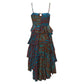 Vestido Ulla Johnson Estampado com Babados Tam. 34 Br