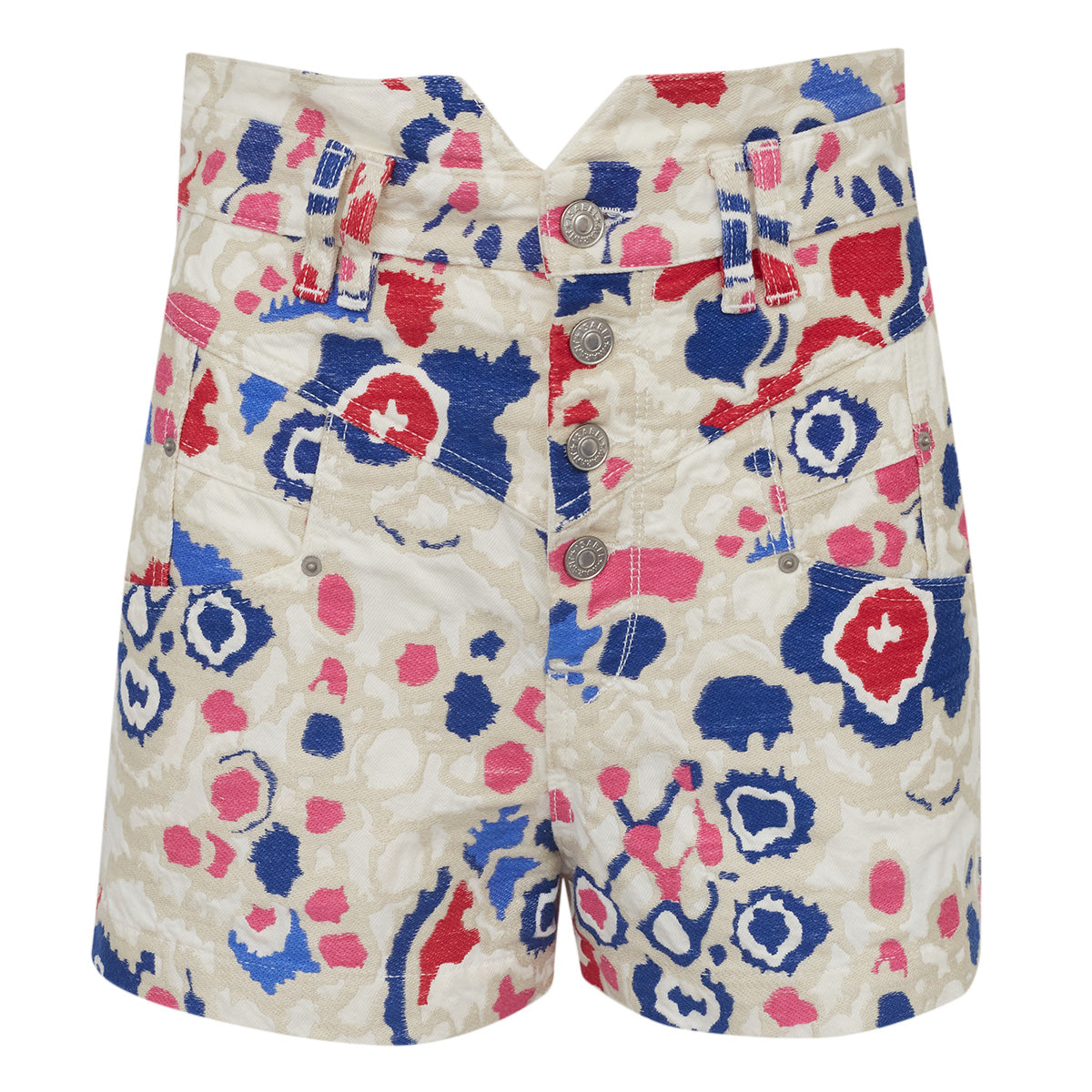 ⁠Short Isabel Marant Estampado	Tam. 36 Br