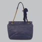 Bolsa Lanvin Couro Grande Azul