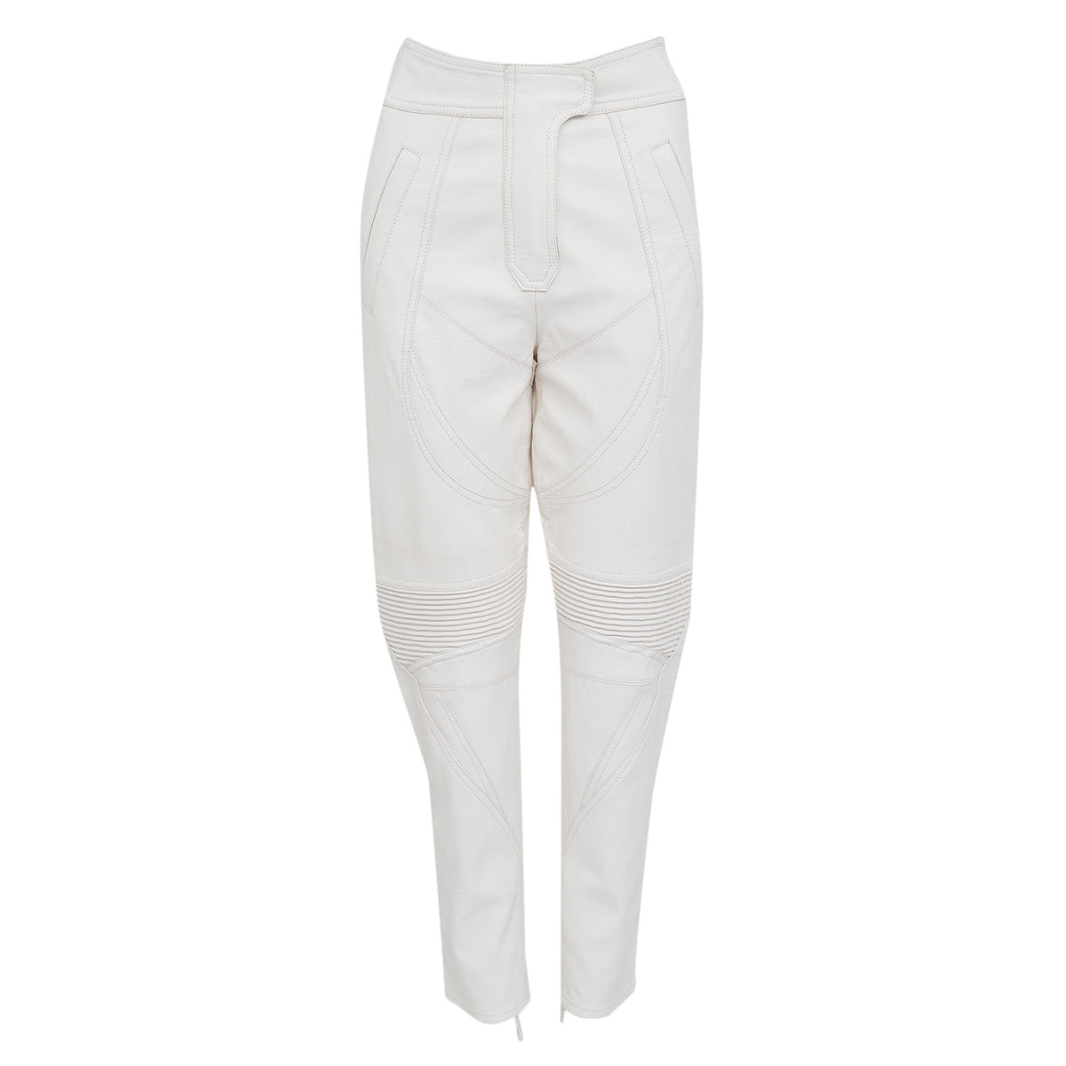 ⁠Calça Stella McCartney Branca Tam. 36 Br