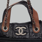 Bolsa Chanel Preta Tote Vintage