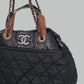 Bolsa Chanel Preta Tote Vintage