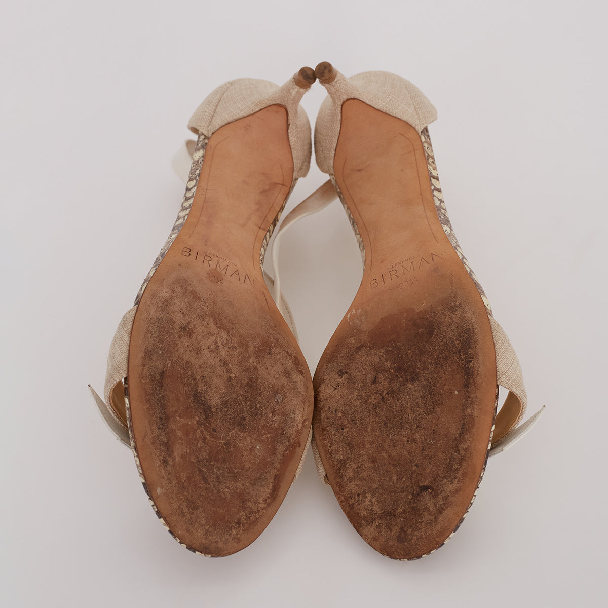 Sandalia Alexandre Birman Clarita 55 Branca Tam. 36 5 Br Peguei Bode
