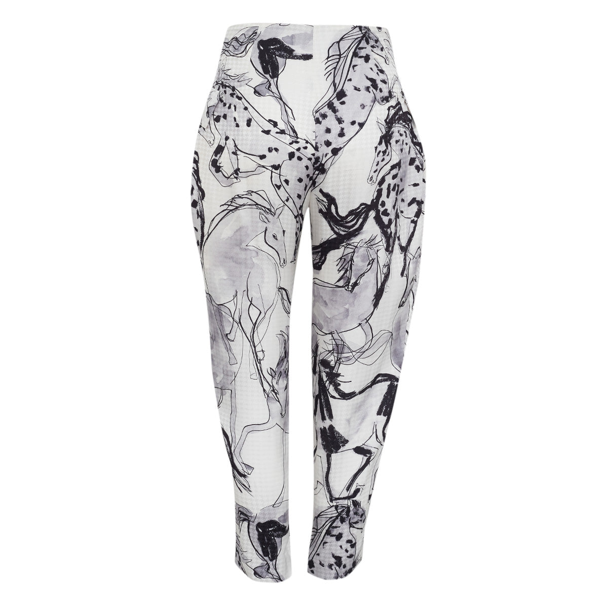 Calça Stella McCartney Estampada P&B Tam. 34 Br