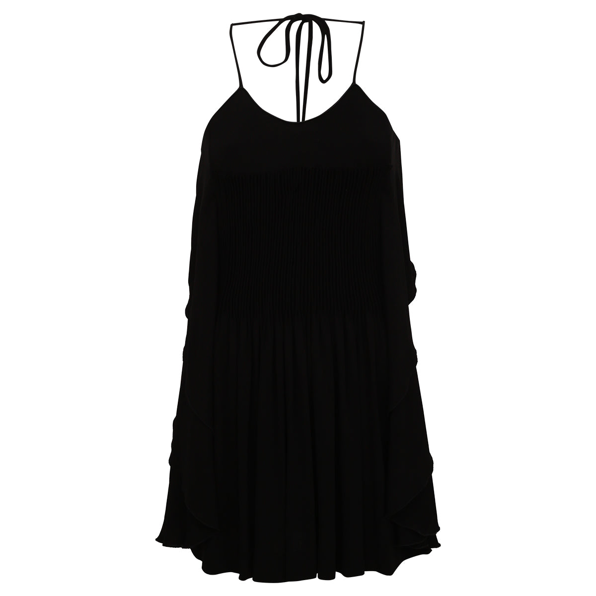 Vestido Chanel Curto Preto Tam. 38 Br