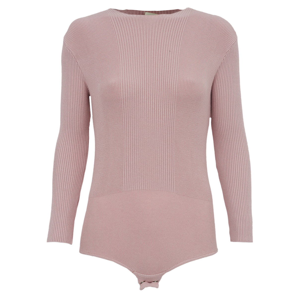 Body Paula Raia Tricot Rosa Claro Tam. M Br