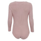 Body Paula Raia Tricot Rosa Claro Tam. M Br