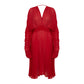 ⁠Vestido Adriana Degreas Vermelho  TAM. M BR