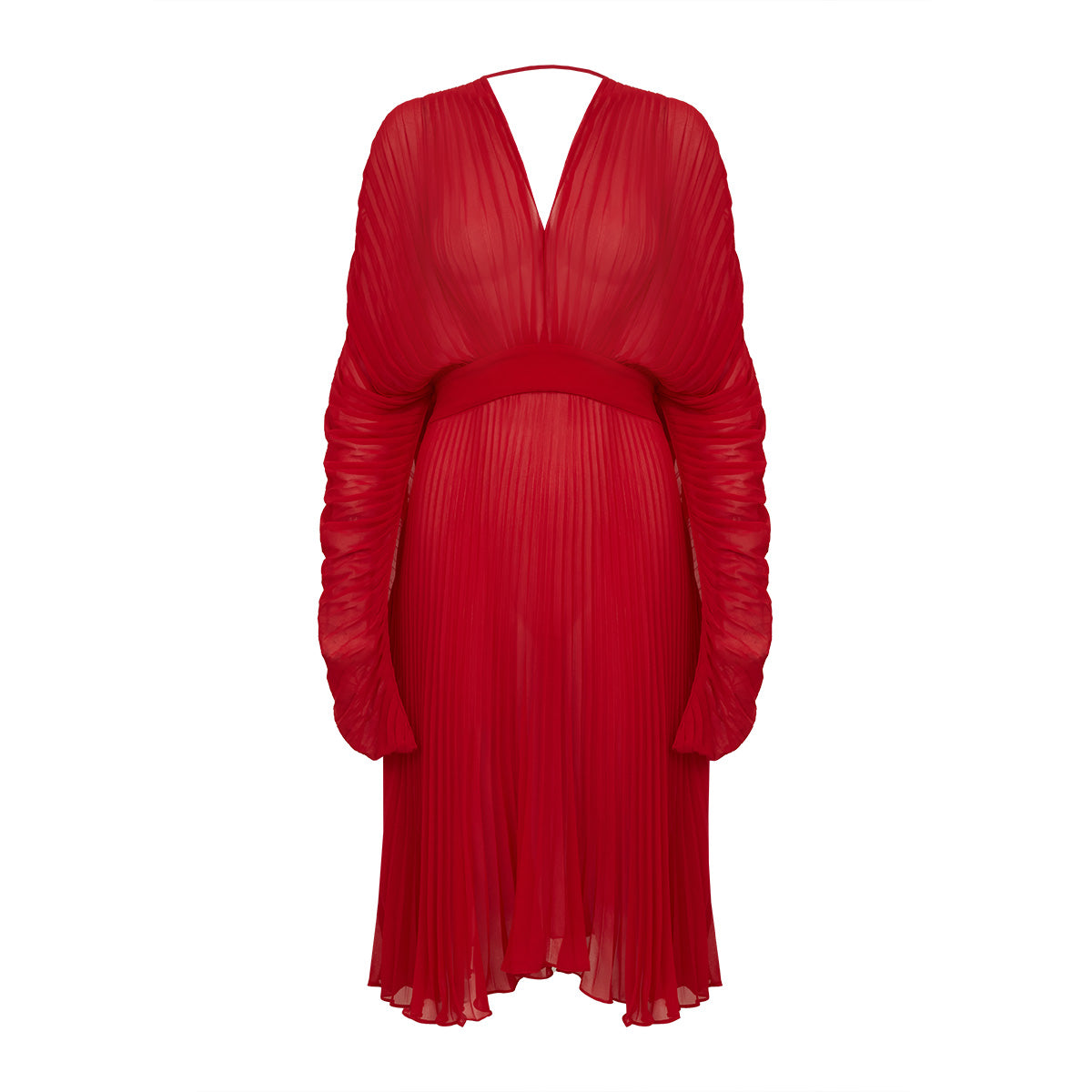 ⁠Vestido Adriana Degreas Vermelho  TAM. M BR