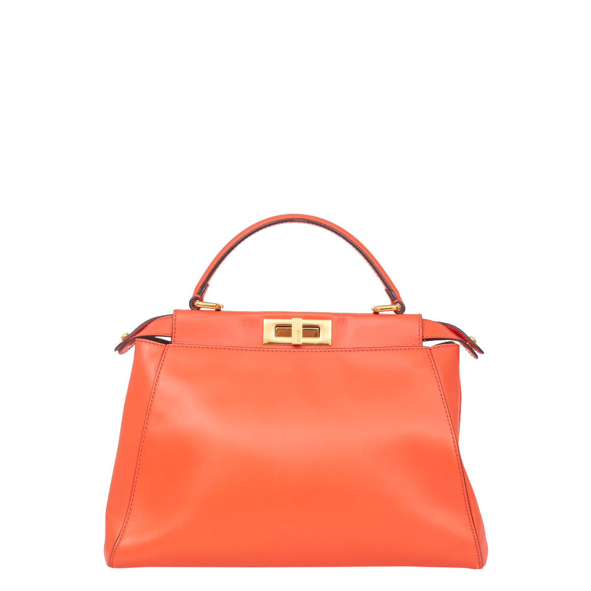 Bolsa Fendi Peekaboo Laranja