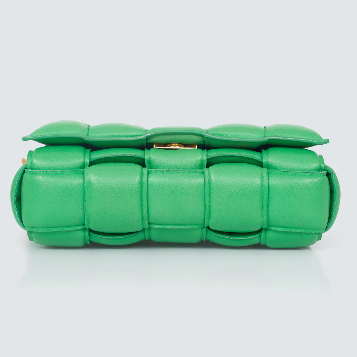 Bolsa Bottega Veneta Padded Cassete Verde