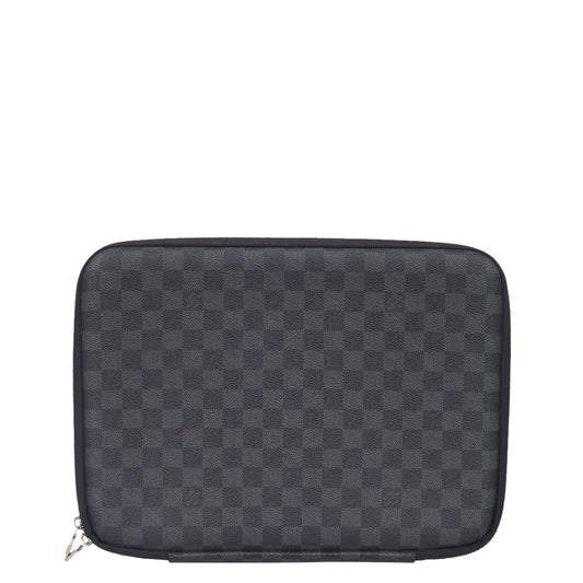 Case de Notebook Louis Vuitton Damier Graphite