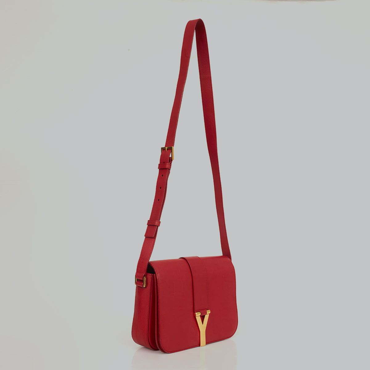 ⁠Bolsa Saint Laurent Classic Y Vermelha