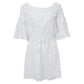 Vestido Milly Branco Florido Tam. S Br