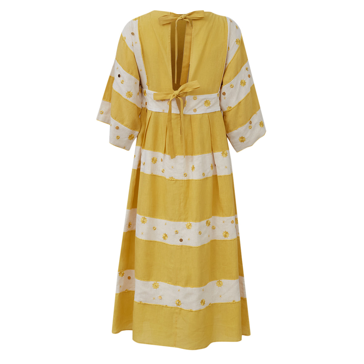 Vestido WaiWai + Betina de Luca Amarelo Tam. P Br