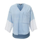 ⁠Conjunto Phillip Lim Azul Tam. 34 Br