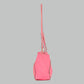 ⁠Bolsa Valentino Rockstud Grainy Rosa Neon