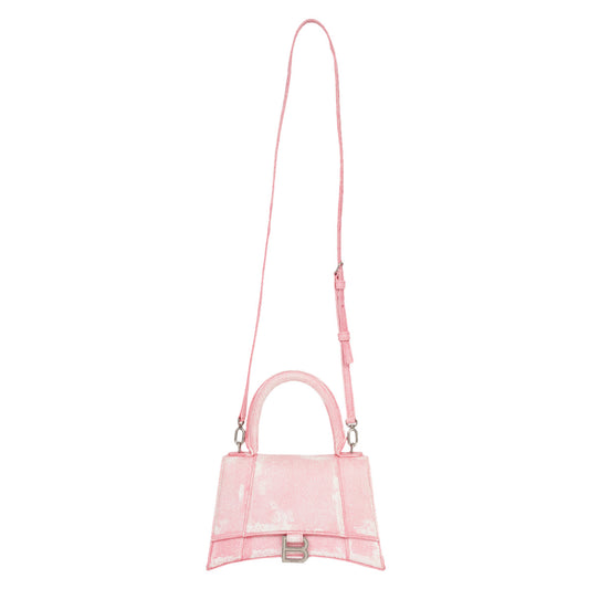 Bolsa Balenciaga Hourglass Rosa S