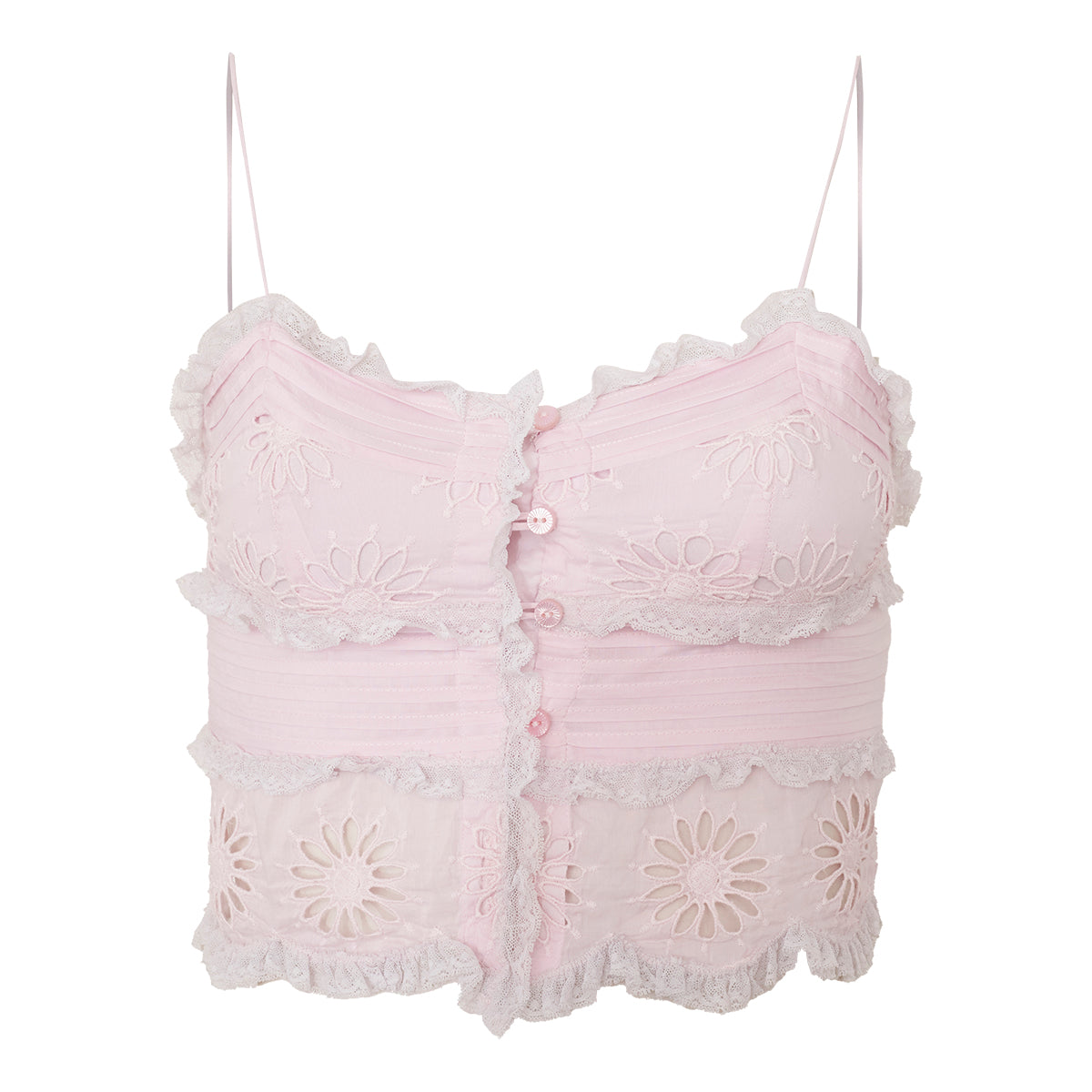 Top Isabel Marant Rosa Bebê Tam. 34 Br