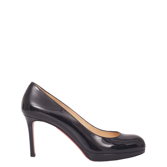 Sapato Christian Louboutin Verniz Preto TAM. 36 BR