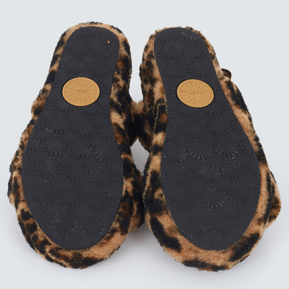 Sandália Ugg Oh Yeah Animal Print Marrom Tam. 37 Br