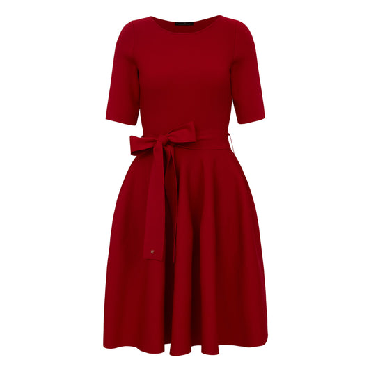 Vestido Carolina Herrera vermelho TAM 38 BR