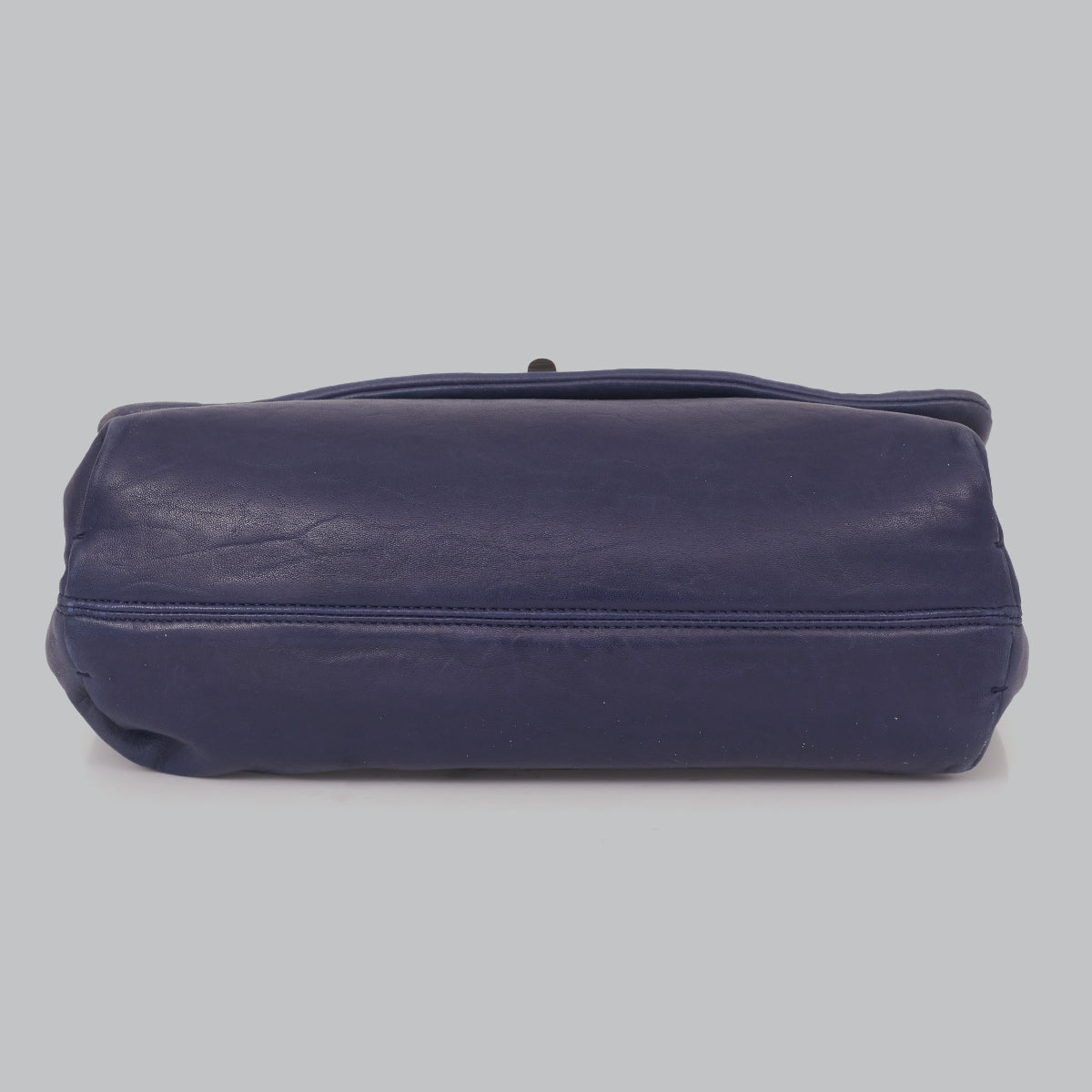 Bolsa Lanvin Couro Grande Azul