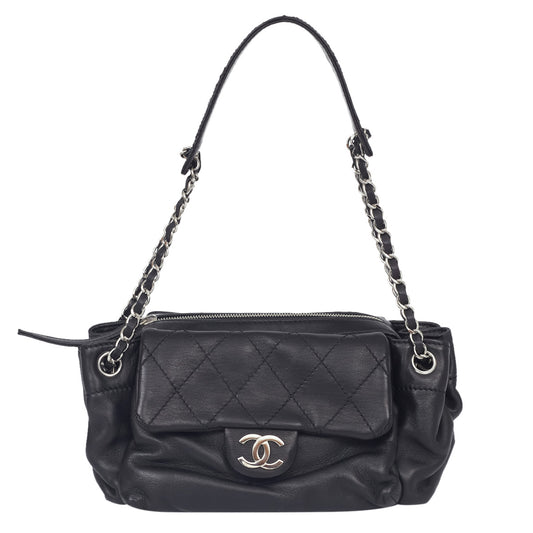 Bolsa Chanel Preta Flap