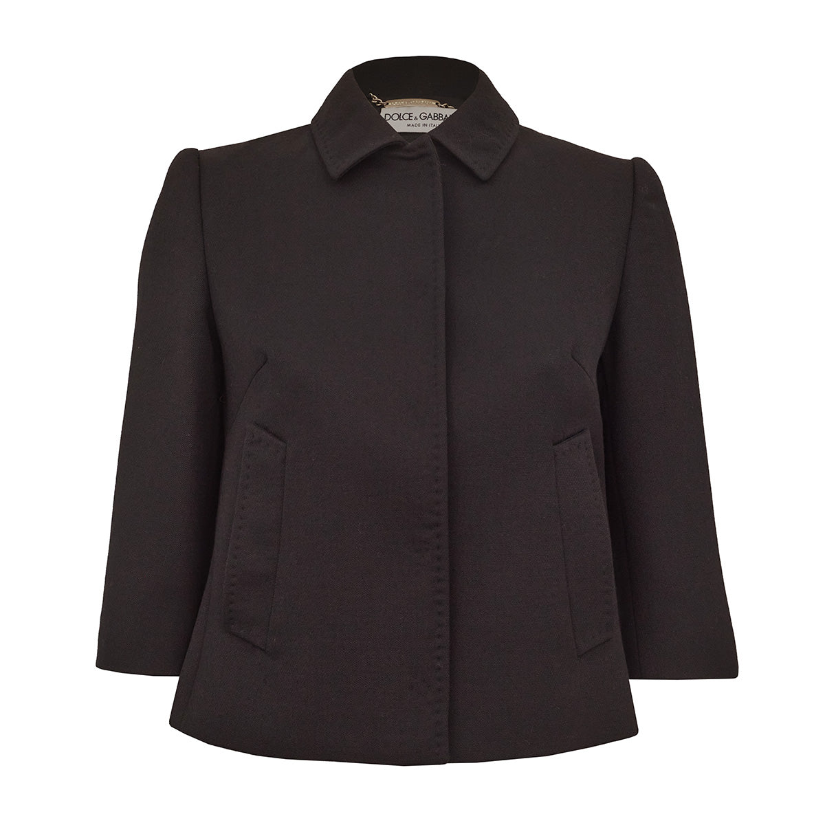 ⁠Blazer Dolce & Gabanna Preto Tam. 38 Br