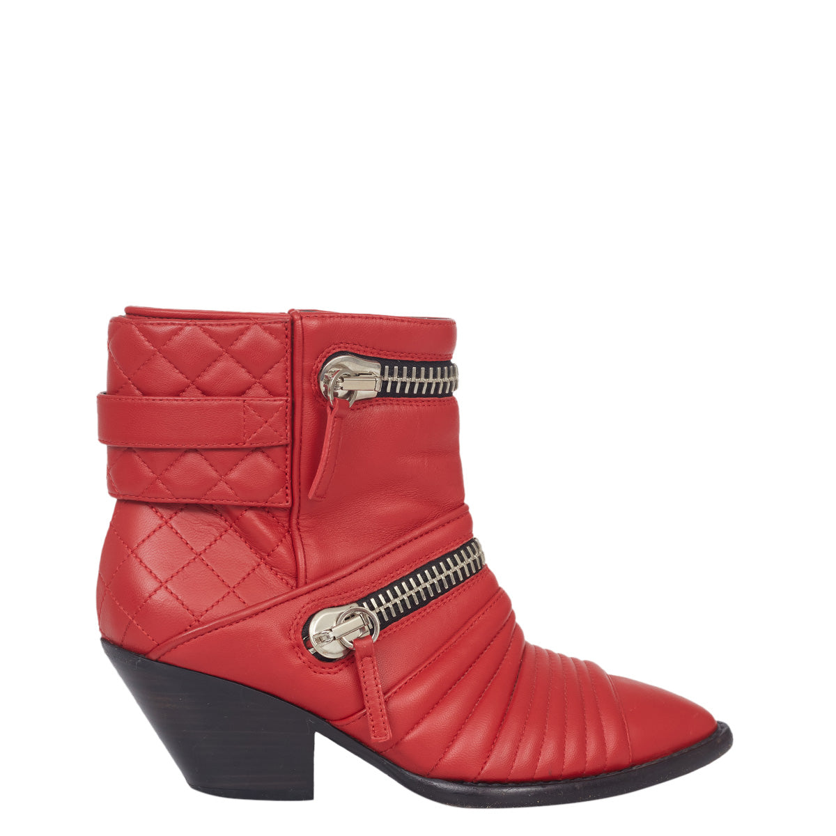 Bota Giuseppe Zanotti Vermelha Tam. 34,5 BR