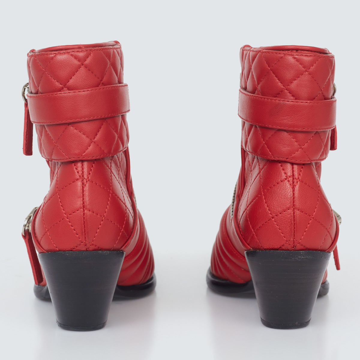 Bota Giuseppe Zanotti Vermelha Tam. 34,5 BR