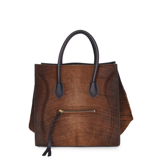 Bolsa Celine Pony Hair Medium Luggage Phantom