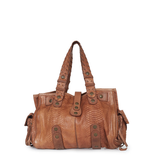 Bolsa Chloé Marrom Python