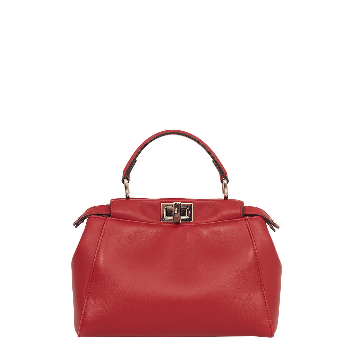 Bolsa Fendi Peekaboo Small Vermelha