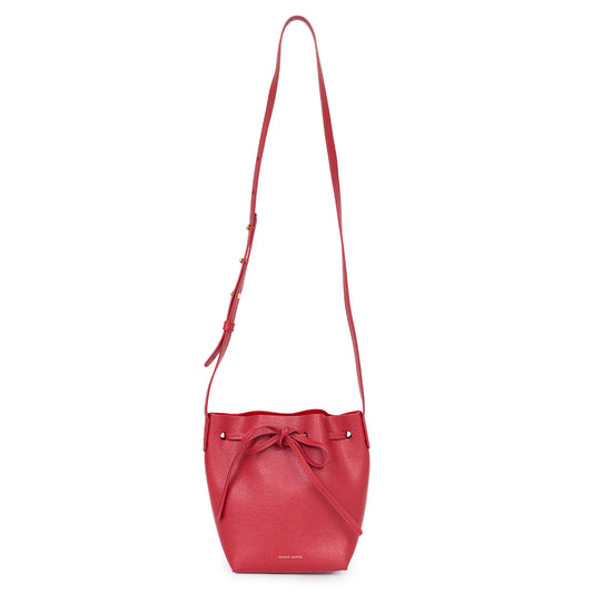 Bolsa Mansur Gavriel Bucket Vermelha Pequena