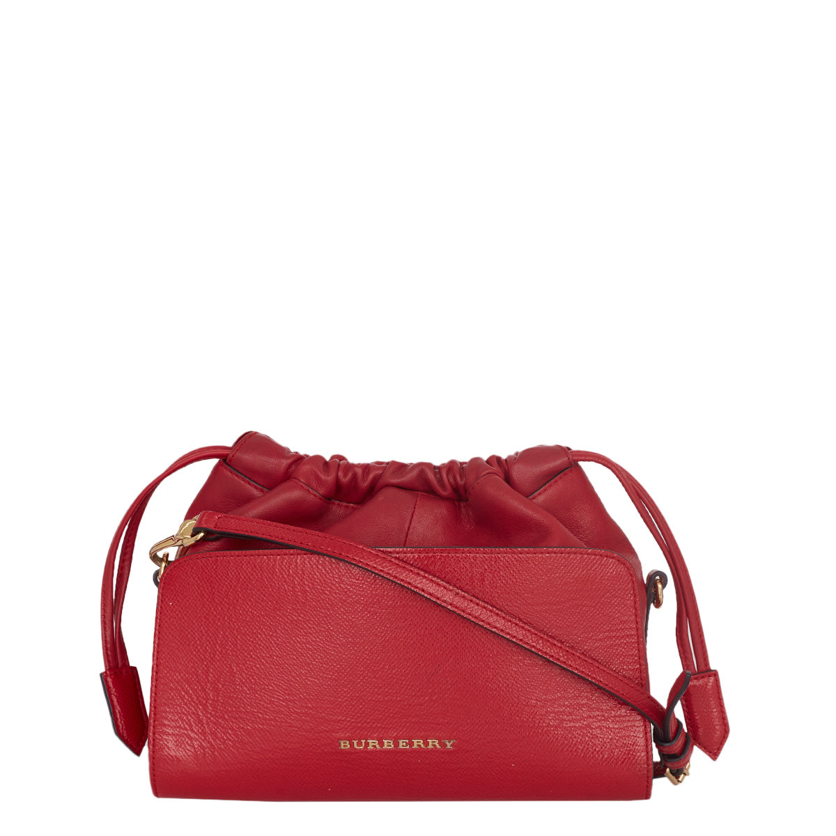 Bolsa Burberry Bucket Vermelha Peguei Bode