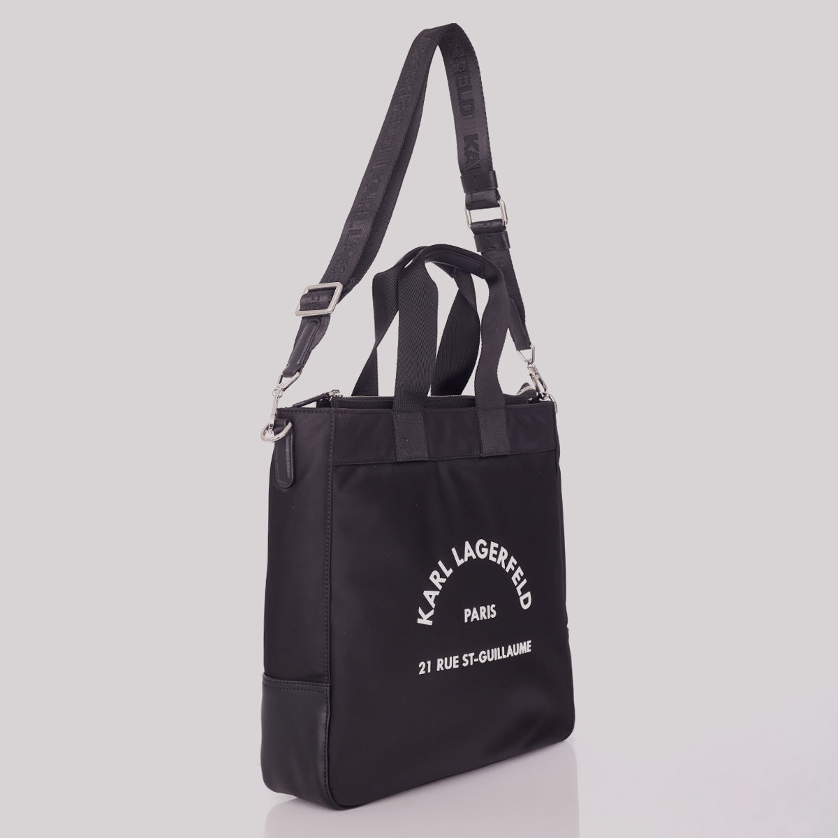 Pasta Karl Lagerfeld Tote Preta