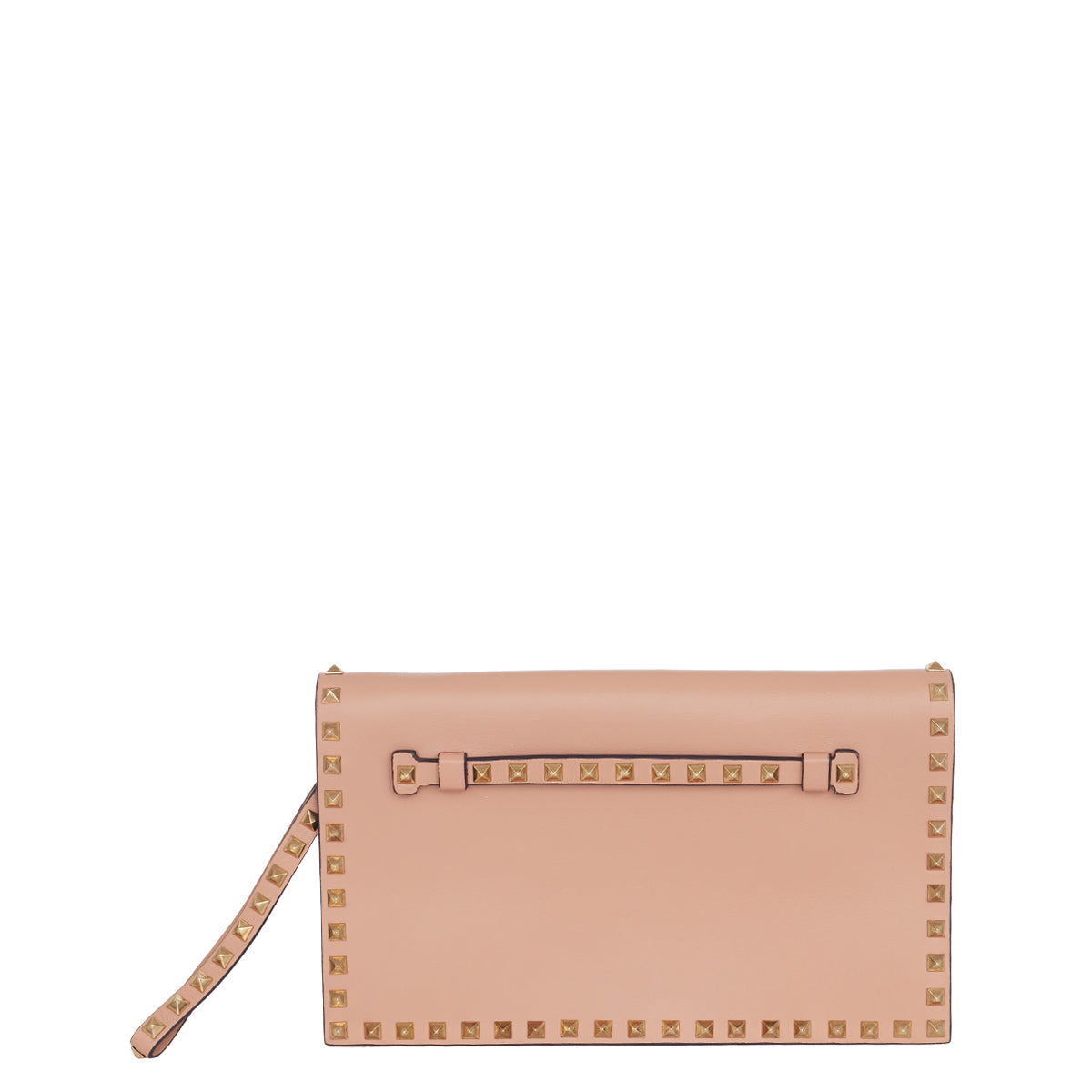 Clutch Valentino Rockstud Nude