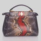 Bolsa Fendi Peekaboo Python