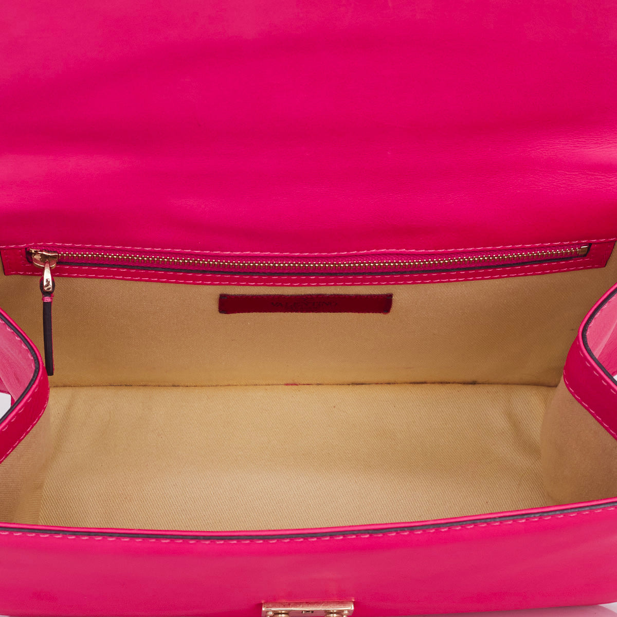 Bolsa Valentino Glam Lock Pink