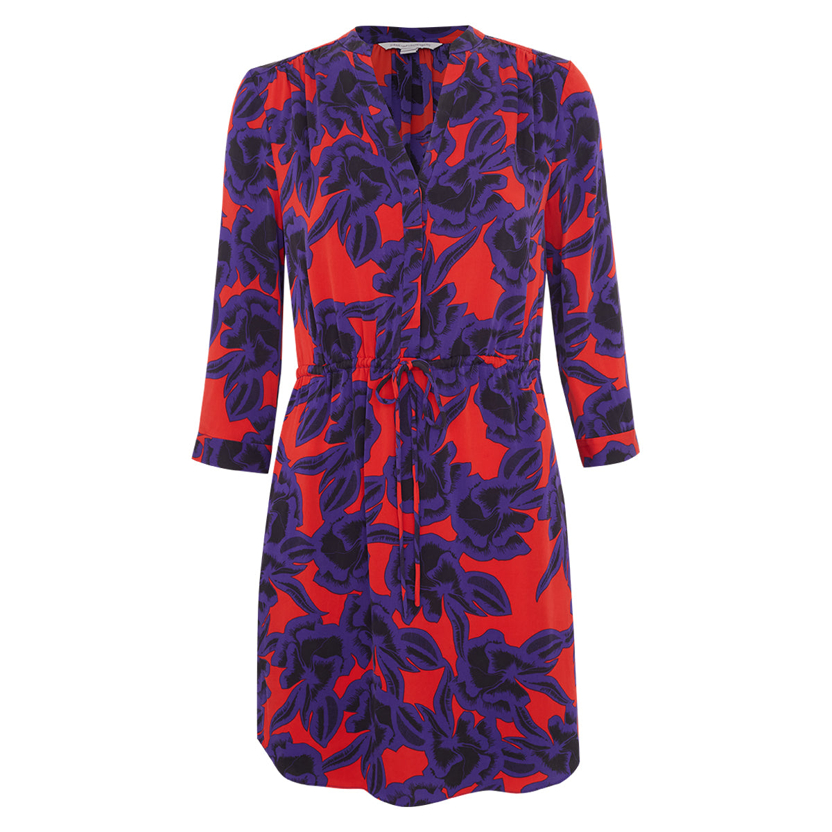 Vestido Diane Von Fustenberg Estampado Tam. 40 Br