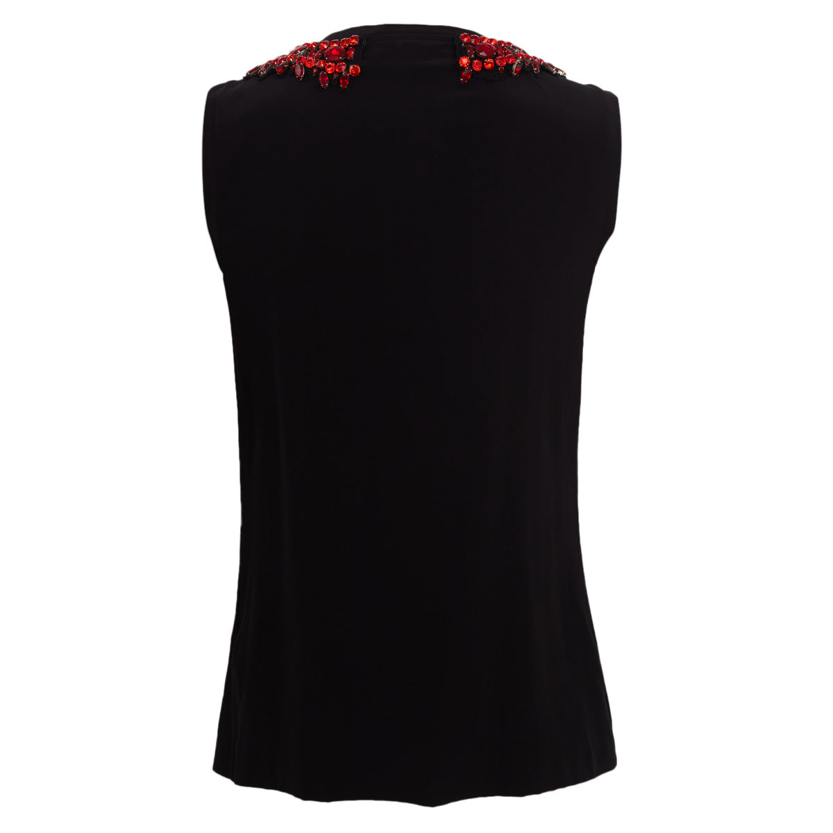 Blusa Dolce & Gabanna Preta com Bordado Tam. 34 Br