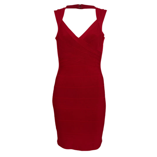 Vestido Herve Leger Vermelho Tam. P Br