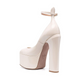 Scarpin Valentino Tan-Go Plataforma Off White Tam. 33,5 Br