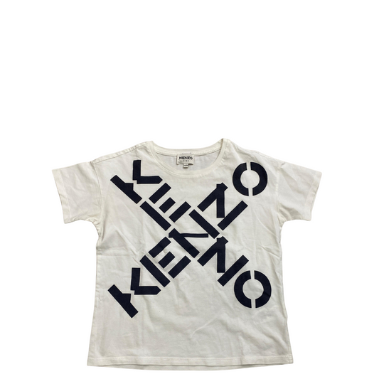 Camiseta Kenzo Infantil Branca TAM. 12 BR