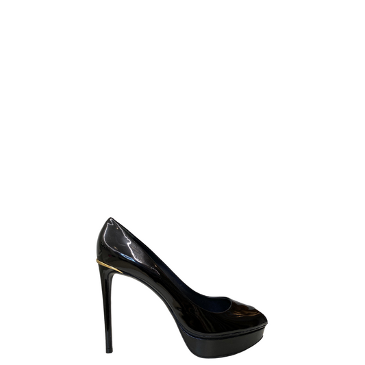 Peep Toe Louis Vuitton Preto TAM. 39 BR