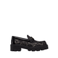 ⁠Loafer Dior Boy Plataform Preto Tam. 36,5 Br