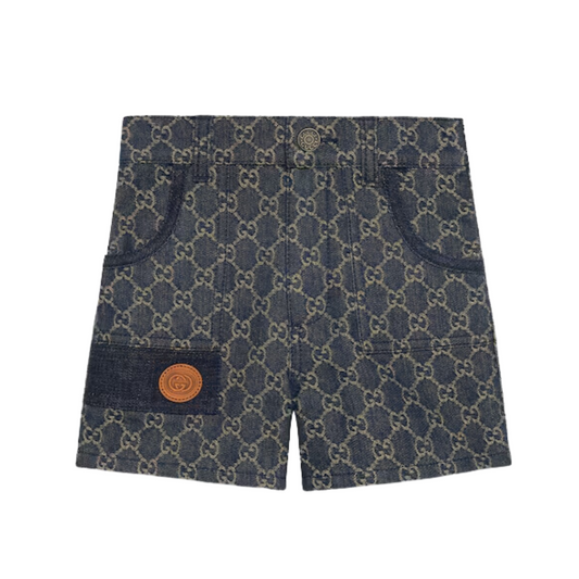 Short Gucci Jeans GG Infantil Tam. 10 Br