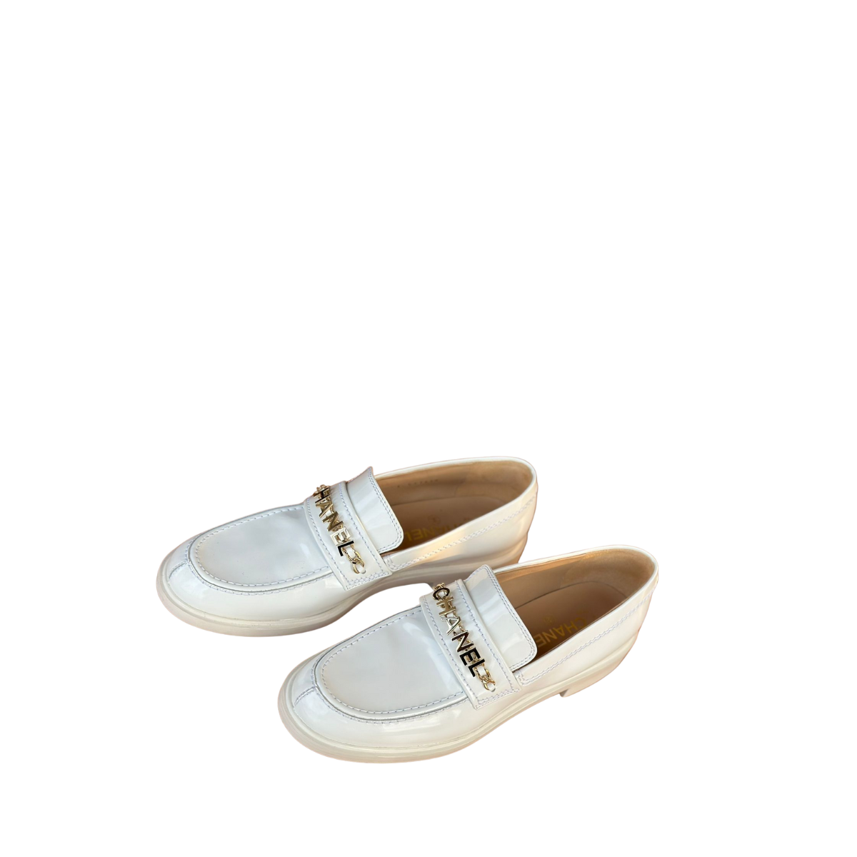 Mocassim Chanel Branco Tam. 39 Br