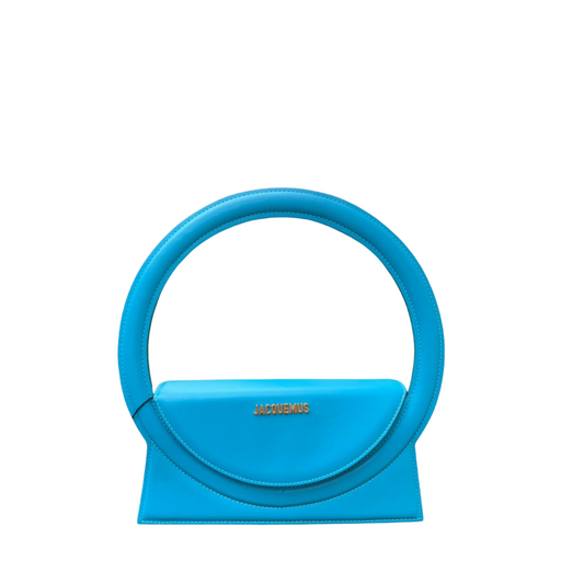 Bolsa Jacquemus Le Sac Round Azul